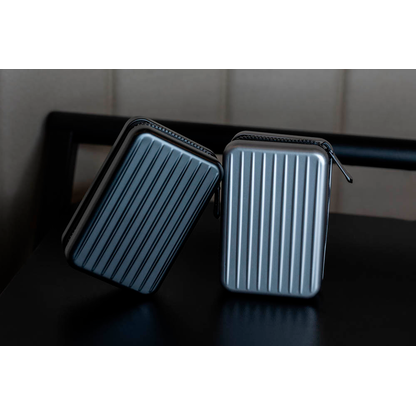 Artikelbild 5 für TROIKA® Kreditkartenetui KARTENKOFFER grau 7,0 x 10,5 cm, 1 St., Artikelnummer 665959