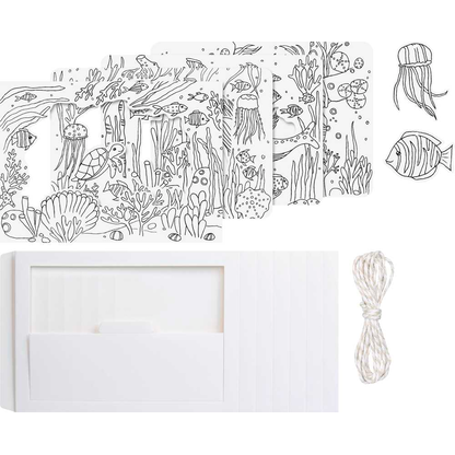 Artikelbild 3 für HEYDA Bastelset Karton-Theater Seaworld mehrfarbig, Artikelnummer 777787