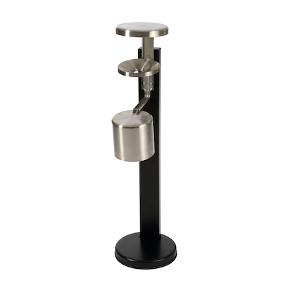 Artikelbild 2 für TKG Rondo senior Standaschenbecher Edelstahl abschließbar, 1 St., Artikelnummer 407433