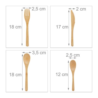Artikelbild 8 für relaxdays Besteckset 41-tlg., Artikelnummer 400624