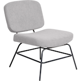 Artikelbild 1 für meet powered by PAPERFLOW Sessel CURVE grau schwarz Stoff 57,0 x 71,0 x 75,5 cm, 1 St., Artikelnummer 638052