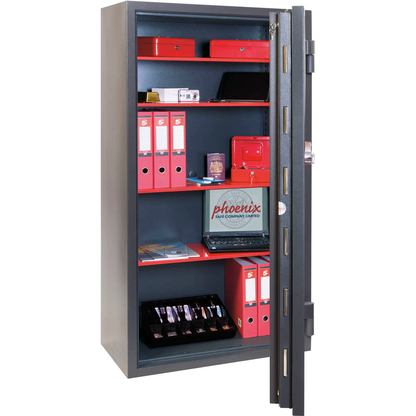 Artikelbild 3 für phoenix Tresor Mercury Sicherheitsstufe 2 nach EN 1143-1 mit Feuerschutz graphitgrau 86,0 x 50,0 x 163,0 cm, Artikelnummer 845143