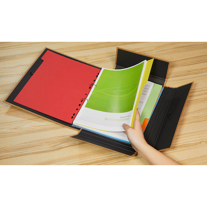 Artikelbild 3 für PAGNA Ringmappe braun, 1 St., Artikelnummer 880643