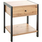 Artikelbild 1 für HAKU Möbel Konsole Nachttisch rechteckig MDF-Platte eiche 48,0 x 43,0 x 60,0 km, 1 St., Artikelnummer 340089