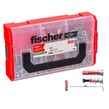 Artikelbild für fischer L-Boxx mini DuoLine 548862 Dübel- und Schrauben-Sortiment, 181-teilig, Artikelnummer 480507