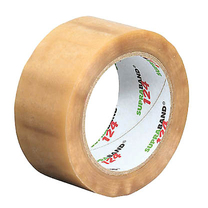 Artikelbild für SUPRA Packband SUPRABAND 124 transparent 50,0 mm x 66,0 m 1 Rolle, Artikelnummer 499806