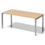 Artikelbild 1 für BISLEY Cito Schreibtisch ahorn, silber rechteckig, 4-Fuß-Gestell silber 180,0 x 80,0 cm, Artikelnummer 256913