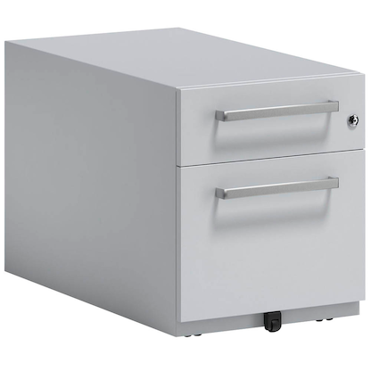 Artikelbild für BISLEY Note Rollcontainer lichtgrau 2 Auszüge 42,0 x 77,5 x 49,5 cm, Artikelnummer 453124