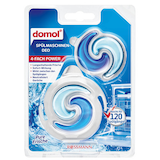 Artikelbild 1 für domol 4-FACH POWER Spülmaschinen-Deo 2 St., Artikelnummer 213423