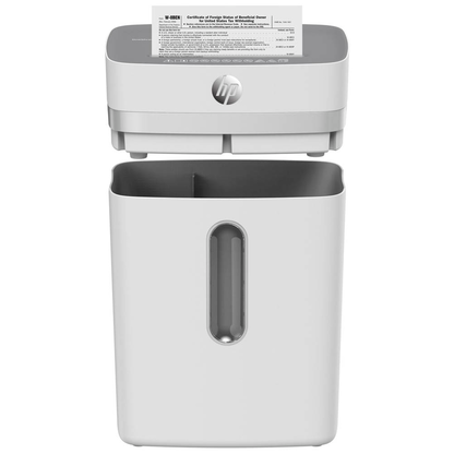 Artikelbild 14 für HP OneShred 12CC Aktenvernichter mit Partikelschnitt P-4, 4 x 35 mm, bis 12 Blatt, weiß, Artikelnummer 311203