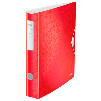 Artikelbild für LEITZ Active WOW 1107 Ordner rot Kunststoff 6,5 cm DIN A4, 1 St., Artikelnummer 235048
