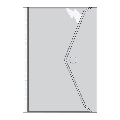 Artikelbild 2 für FolderSys Dokumententaschen DIN A4 transparent genarbt 0,20 mm, 10 St., Artikelnummer 641753