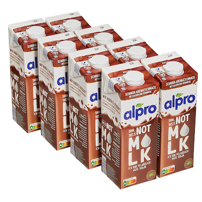 Artikelbild für alpro® Schokoladengeschmack Sojadrink 8x 1,0 l, Artikelnummer 116279