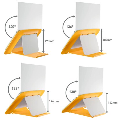 Artikelbild 11 für LEITZ Laptop-Ständer Ergo Cosy gelb, Artikelnummer 652737