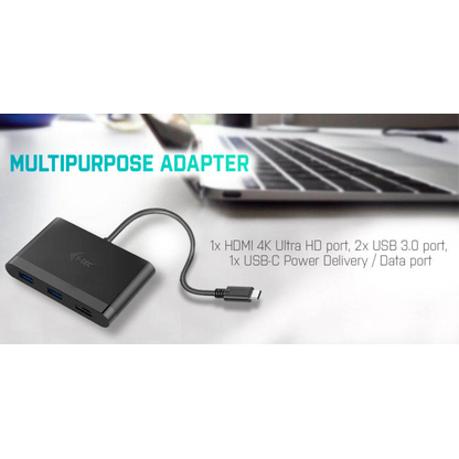 Artikelbild 6 für i-tec® Travel USB C/HDMI, USB 3.0 A Adapter, Artikelnummer 662159