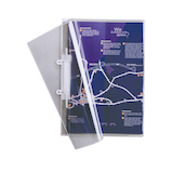 Artikelbild 1 für DURABLE Präsentationshefter Kunststoff transparent DIN A4, 25 St., Artikelnummer 393454