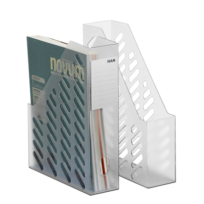 Artikelbild 2 für HAN Stehsammler Klassik brillant 1602-69D grau-transparent Kunststoff, DIN A4, 2 St., Artikelnummer 541037