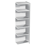 Artikelbild 1 für Kerkmann Aktenregal Lago weiß 39,0 x 38,0 x 185,0 cm, 1 St., Artikelnummer 388173