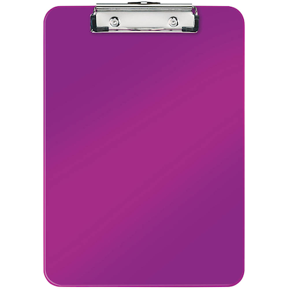 Artikelbild 2 für LEITZ Klemmbrett WOW 3971 DIN A4 violett Kunststoff, 1 St., Artikelnummer 524266