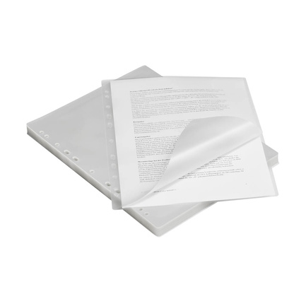Artikelbild 2 für LEITZ Laminierfolien glänzend für A4 125 micron Universal-Lochung, 100 St., Artikelnummer 394662