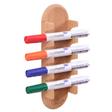 Artikelbild 1 für Legamaster magnetischer Stiftehalter WOODEN braun Holz 4 Fächer 6,2 x 3,9 x 24,0 cm, Artikelnummer 497101