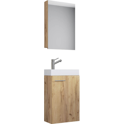 Artikelbild für VCM my bath Badmöbel-Set 3-teilig Slito 916951 honig-eiche 41,0 x 22,0 x 130,0 cm, Artikelnummer 390894