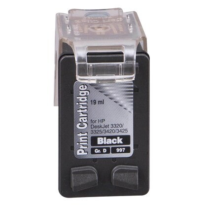 Artikelbild 2 für dots schwarz Druckerpatrone kompatibel zu HP 27 (C8727AE), Artikelnummer 199869