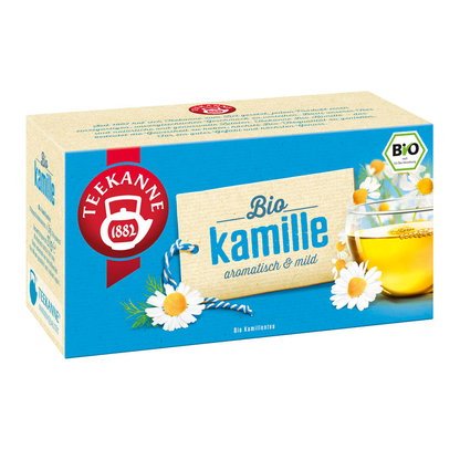 Artikelbild für TEEKANNE Kamille Bio-Tee 18 Portionen, Artikelnummer 778607