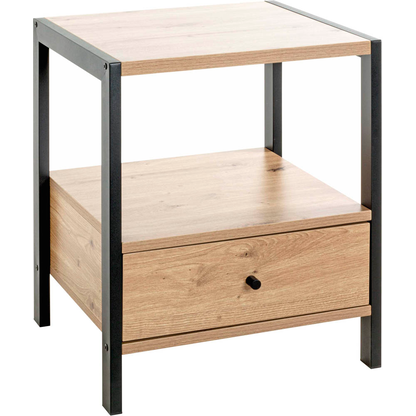 Artikelbild 7 für HAKU Möbel Konsole Nachttisch rechteckig MDF-Platte eiche 48,0 x 43,0 x 60,0 km, 1 St., Artikelnummer 340089