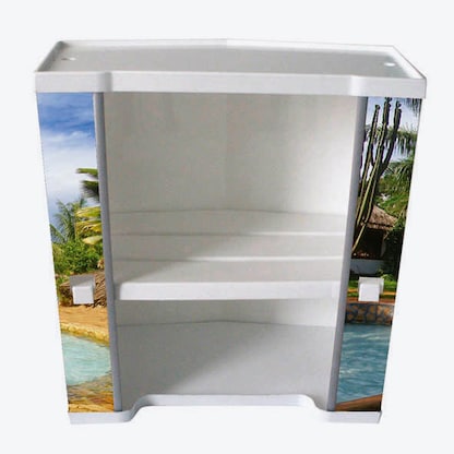 Artikelbild 11 für update displays Messetheke gerade, weiß 90,0 x 51,0 x 91,0 - 220,0 cm, Artikelnummer 646772