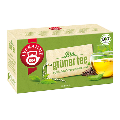 Artikelbild für TEEKANNE Grüner Tee Bio-Tee 18 Portionen, Artikelnummer 778611