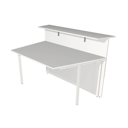 Artikelbild 7 für Kerkmann Anbautheke gerade, weiß, nussbaum 140,0 x 92,0 x 108,0 cm, Artikelnummer 261661