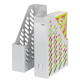 Artikelbild 1 für HAN Stehsammler Klassik 1600-11D lichtgrau Kunststoff, DIN A4, 2 St., Artikelnummer 114454