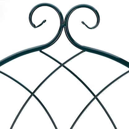 Artikelbild 9 für relaxdays Rankgitter Metall dunkelgrün rechteckig 50,0 x 180,0 cm, 2 St., Artikelnummer 450474