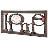 Artikelbild 1 für HAKU Möbel Wandgarderobe 89959 braun Holz 5 Haken 70,0 x 35,0 cm, Artikelnummer 553307