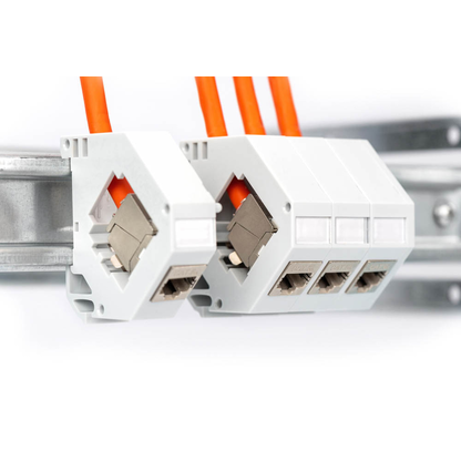 Artikelbild 3 für DIGITUS Ethernet Netzwerkkabel DK-1743-VH-1 100,0 m orange 1.200 MHz, 1 St., Artikelnummer 468649