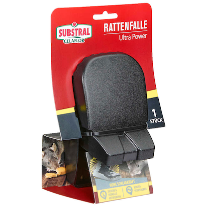 Artikelbild 2 für SUBSTRAL® Celaflor® Rattenfalle Ultra Power schwarz, 1 St., Artikelnummer 664739