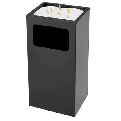 Artikelbild 3 für SZ Metall Standaschenbecher schwarz, 1 St., Artikelnummer 450256