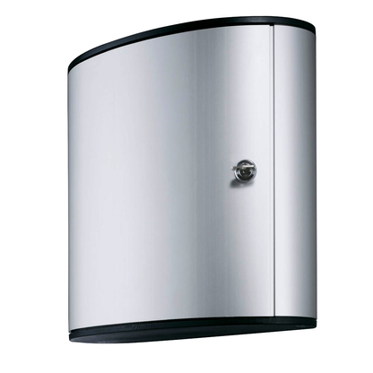 Artikelbild 4 für DURABLE Schlüsselkasten alu, schwarz mit 18 Haken, Zylinderschloss, 30,0 x 11,8 x 28,0 cm, 1 St., Artikelnummer 569145