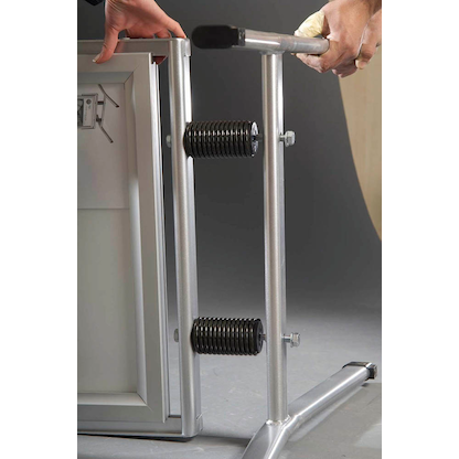 Artikelbild 2 für FRANKEN Kundenstopper Outdoor Plus silber DIN A1 2 Fächer 73,0 x 105,0 x 115,0 cm, 1 St., Artikelnummer 570414