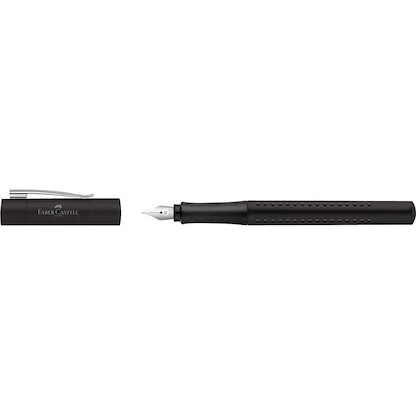 Artikelbild für FABER-CASTELL Grip 2011 Patronenfüller schwarz M (mittel), 1 St., Artikelnummer 253391