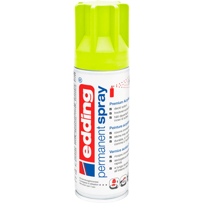 Artikelbild für edding 5200 Acrylspray Sprühfarbe neongelb matt, 1 St., Artikelnummer 789352