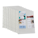 Artikelbild 1 für Lands Visitenkartenhüllen DIN A4 glasklar glatt 0,08 mm, 10 St., Artikelnummer 202707