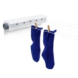 Artikelbild 1 für relaxdays Wandwäschetrockner weiß, grau, 1 St., Artikelnummer 555737