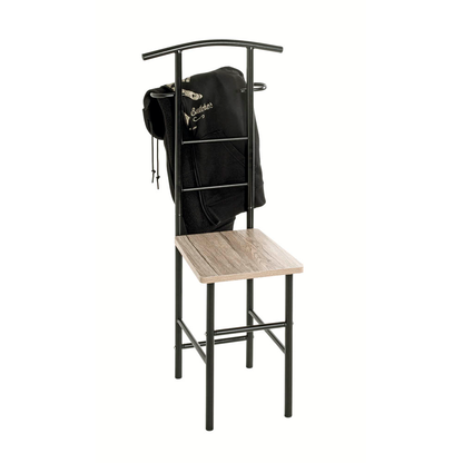 Artikelbild 2 für HAKU Möbel Herrendiener 81550 eiche Metall 46,0 x 109,0 cm, Artikelnummer 192538