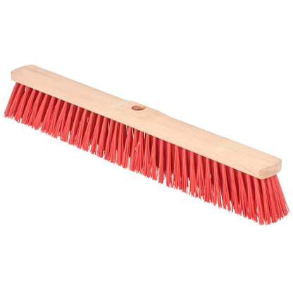 Artikelbild für WIHEDÜ Straßenbesen rot Holz 60,0 cm breit, 5 St., Artikelnummer 743108