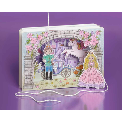 Artikelbild 4 für HEYDA Bastelset Karton-Theater Princess mehrfarbig, Artikelnummer 779427