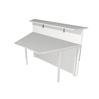 Artikelbild 6 für Kerkmann Anbautheke gerade, weiß, nussbaum 145,0 x 92,0 x 108,0 cm, Artikelnummer 261697