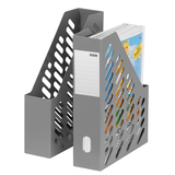 Artikelbild 1 für HAN Stehsammler Klassik 1600-191D dunkelgrau Kunststoff, DIN A4, 2 St., Artikelnummer 352536