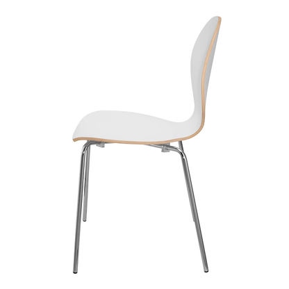 Artikelbild 3 für Nowy Styl Schalenstühle Cafe VI weiß Holz, 4 St., Artikelnummer 472600